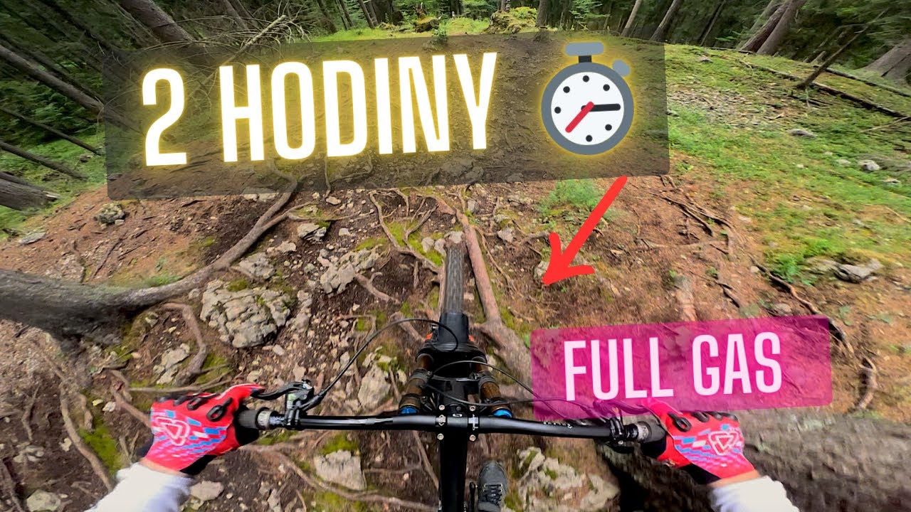 Koľko jázd zvládneš za 2 hodiny v bikeparku?! 💀 Mal som na to len 120 minút!