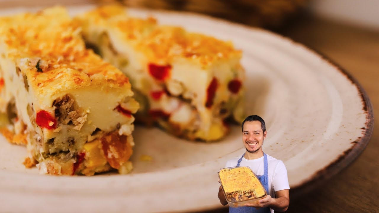 Você nunca comeu uma torta de sardinha tão boa!