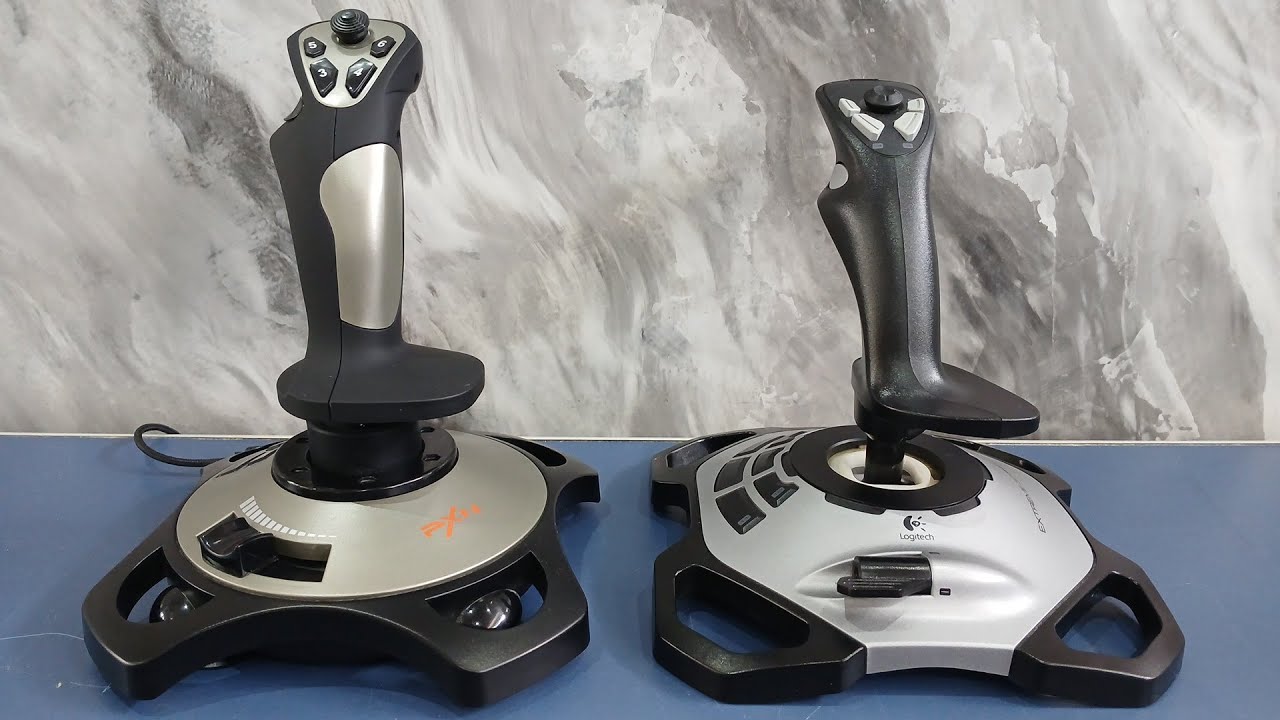 Review: PXN 2113 Pro e Comparativo Logitech Extreme 3d Pro