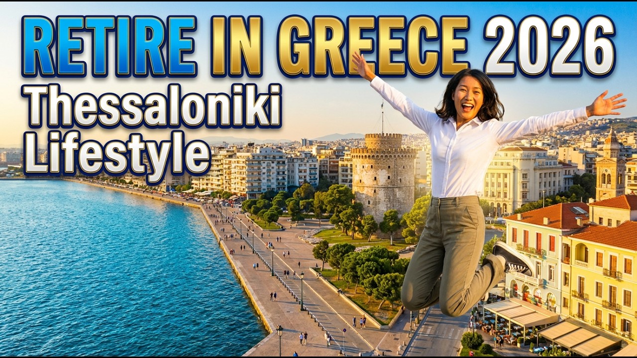 Retire to Thessaloniki, Greece in 2026 | Real Monthly Costs, Healthcare & Visas