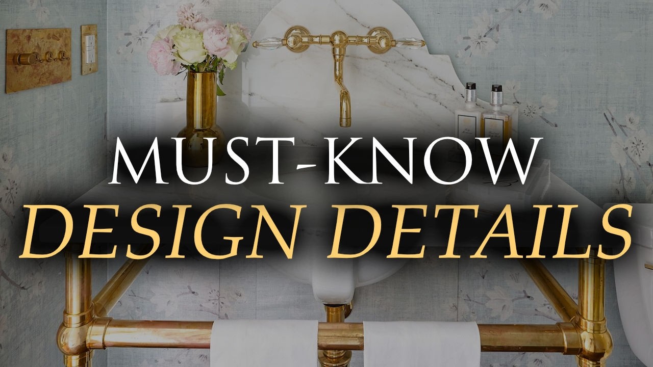 20+ SMALL DESIGN DETAILS for a Luxurious, High-End Look! Part 2