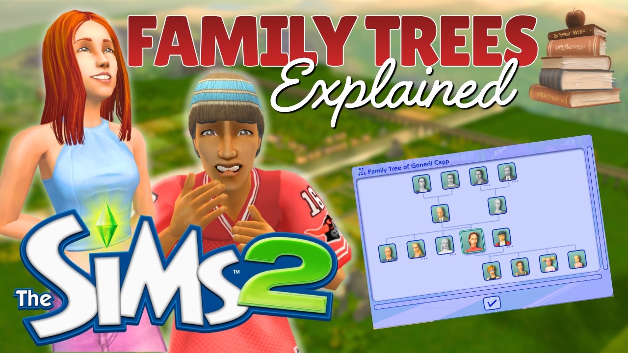 Сложные семейные древа Веронавилля: разбор!📜🎭 | Sims 2 Моды и не только