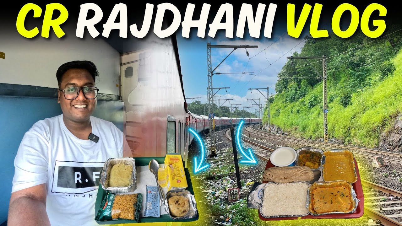 Train me laga ₹16,500 ka fine 🤑 | Journey in CR ki Rajdhani Special Number Wali