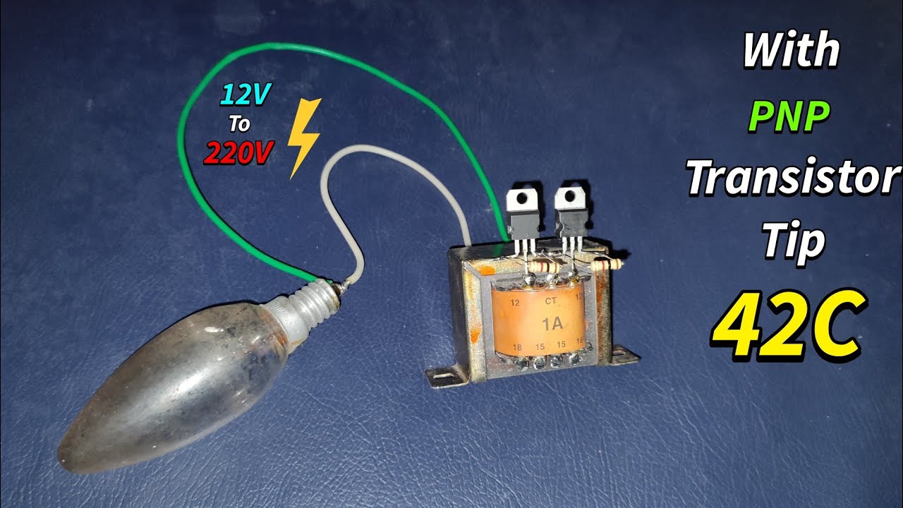 Simple Inverter TiP 42C  || 12V to 220V