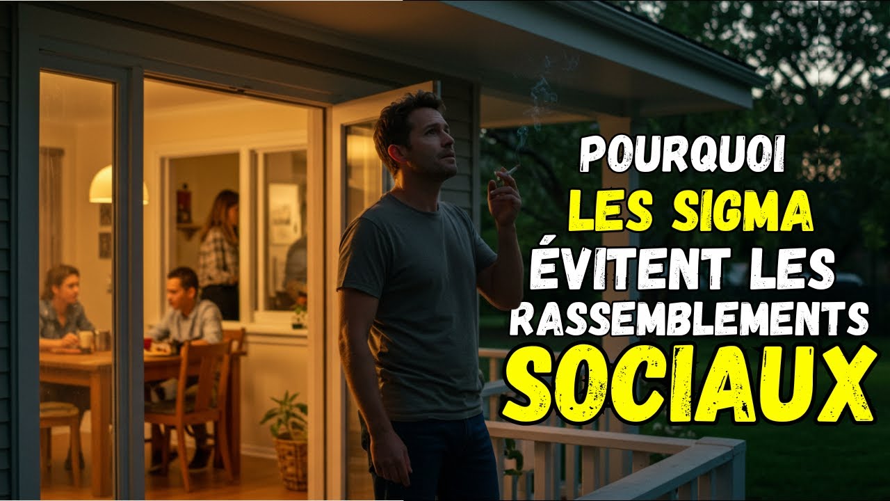Pourquoi les Hommes Sigma Évitent les Réunions Sociales