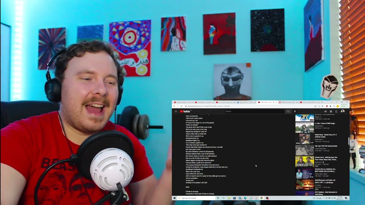 SACAR aka Lil Buddha - King of NEPHOP 2 ft. Ninja, Duke, CJ (Audio) REACTION to Nepali Rap