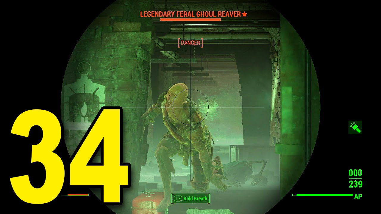 Fallout 4 - Part 34 - I Sh*t Myself (Let's Play / Walkthrough / Gameplay)