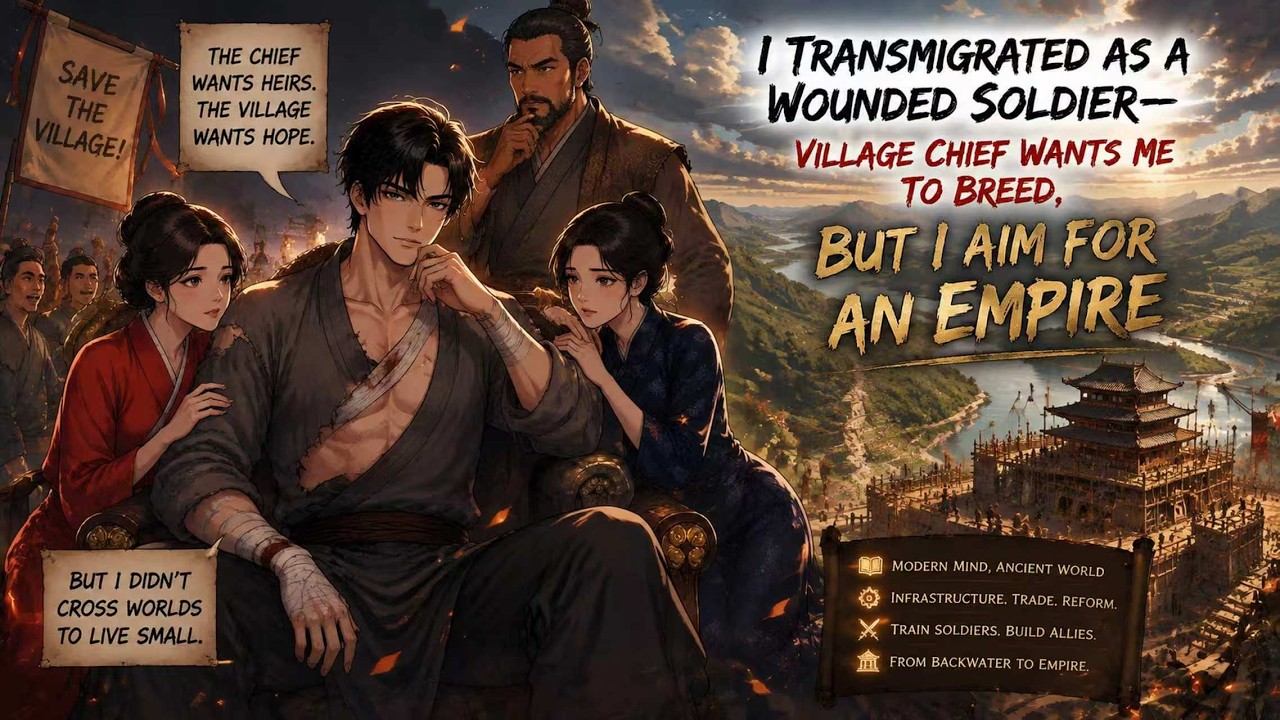 I Transmigrated as a Wounded Soldier&mdash;Village Chief Wants Me to Breed, But I Aim for an Empire