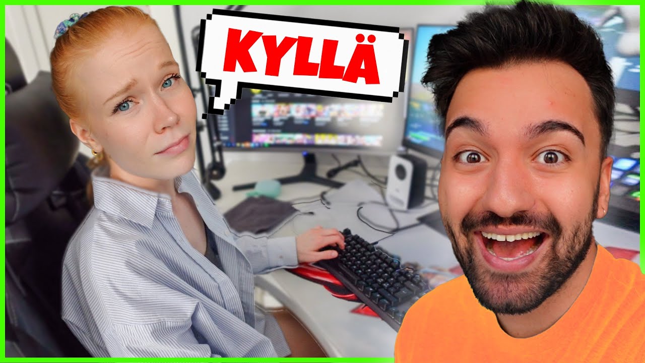 TYTT&Ouml;YST&Auml;V&Auml; VASTAA KAIKKEEN KYLL&Auml; 24H *naimisiin*