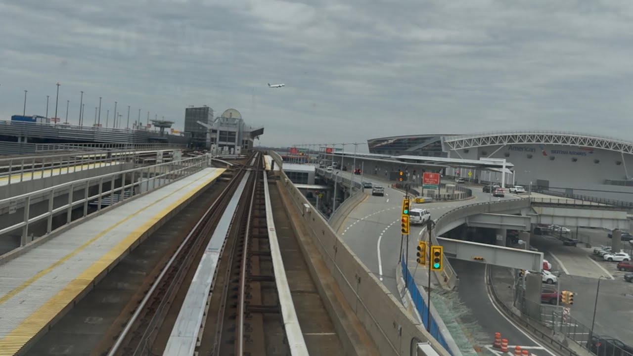 What You See on the JFK AirTrain Ride to Howard Beach