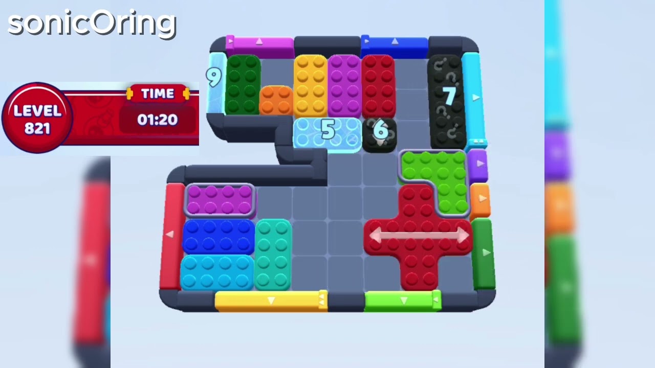 Color Block Jam Уровень 821