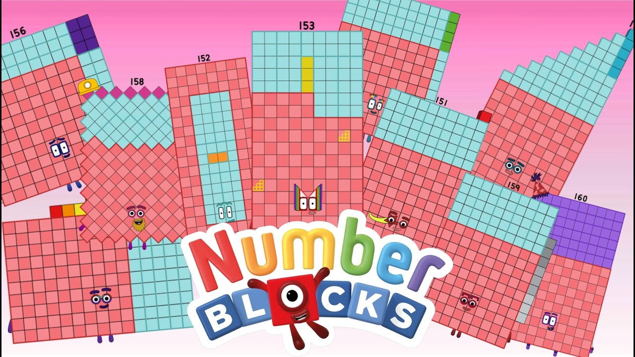 Sprunki OC Numberblock 150 to 160 Phase 4 #sprunki #animation #numberblocks