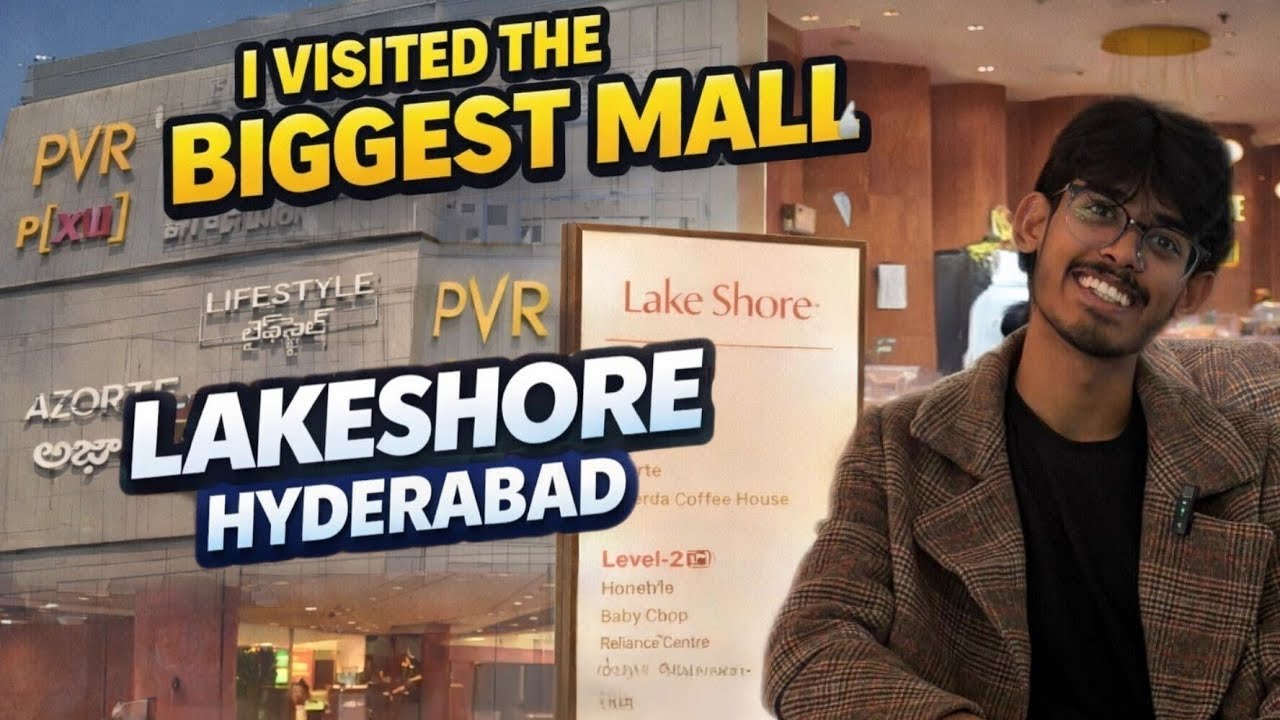 Done with Lakeshore mall at Hyderabad 🥹