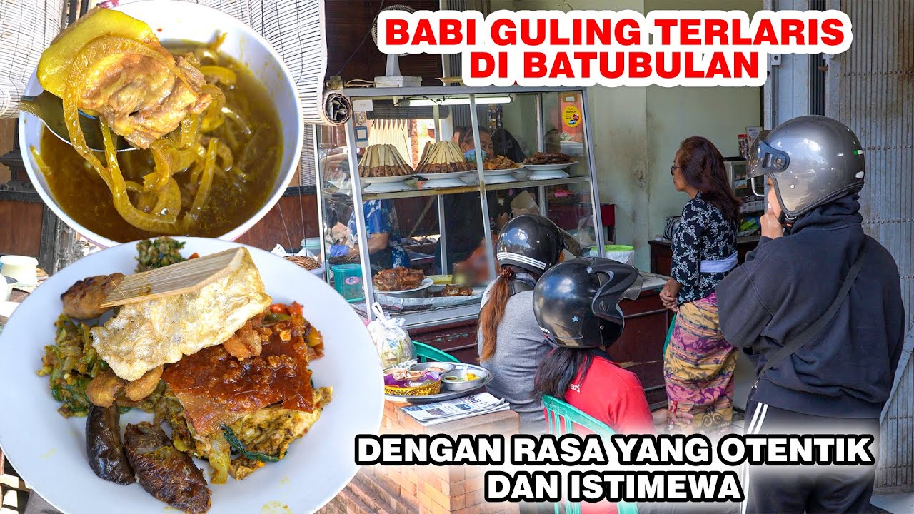 BABI GULING TERLARIS DI BATUBULAN RASA MANCA NEGARA 😍 WARUNG MIKA