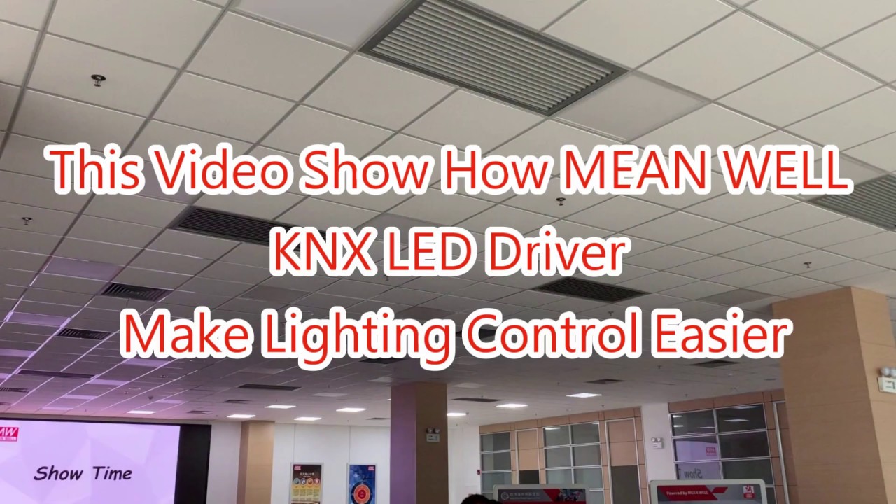 MEAN WELL Revolutionizes lighting control through KNX