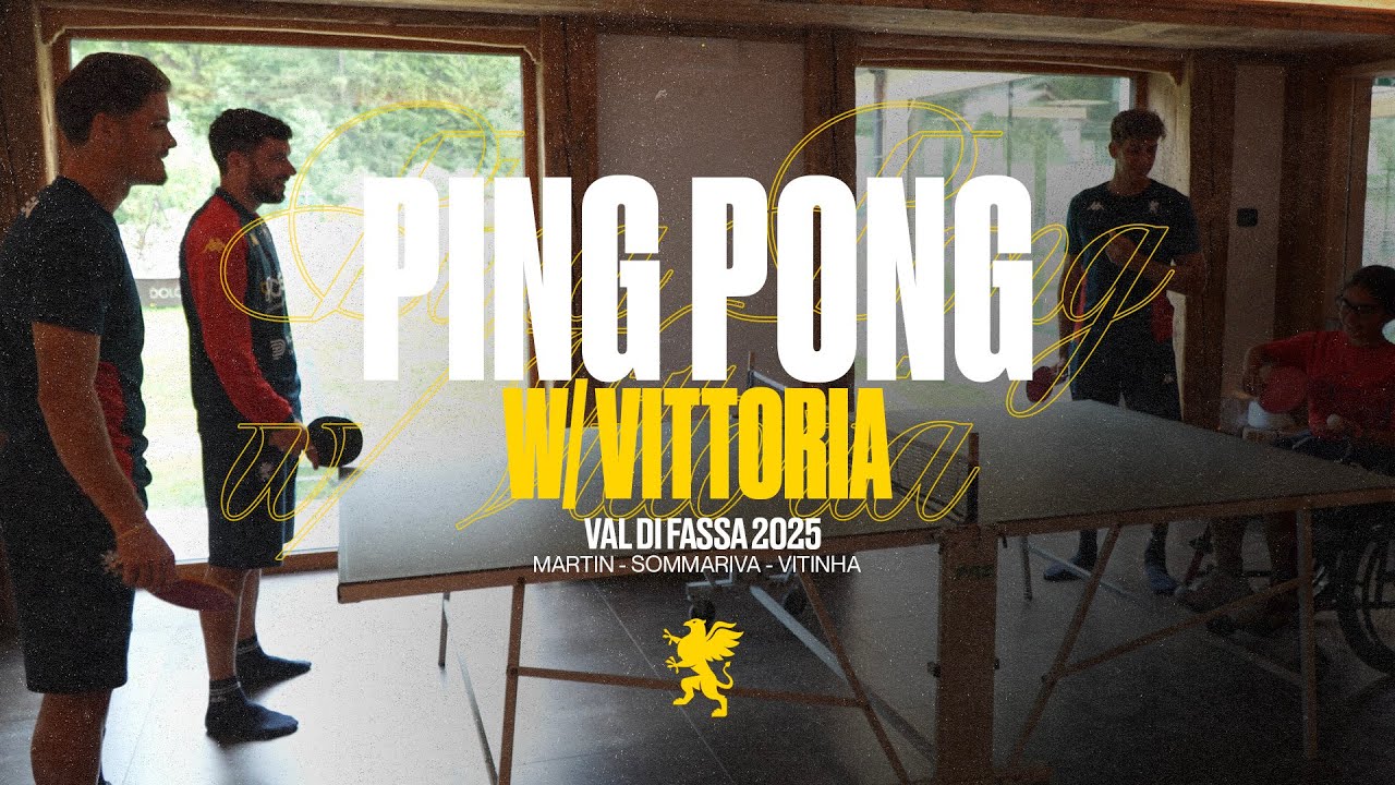 MARTIN, SOMMARIVA & VITINHA in PING PONG w/ VITTORIA | VAL DI FASSA 2025