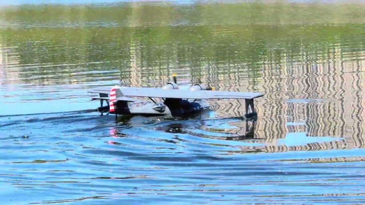 Summer Skies, Twin Engines | Dynam PBY Catalina V2 Water Flight