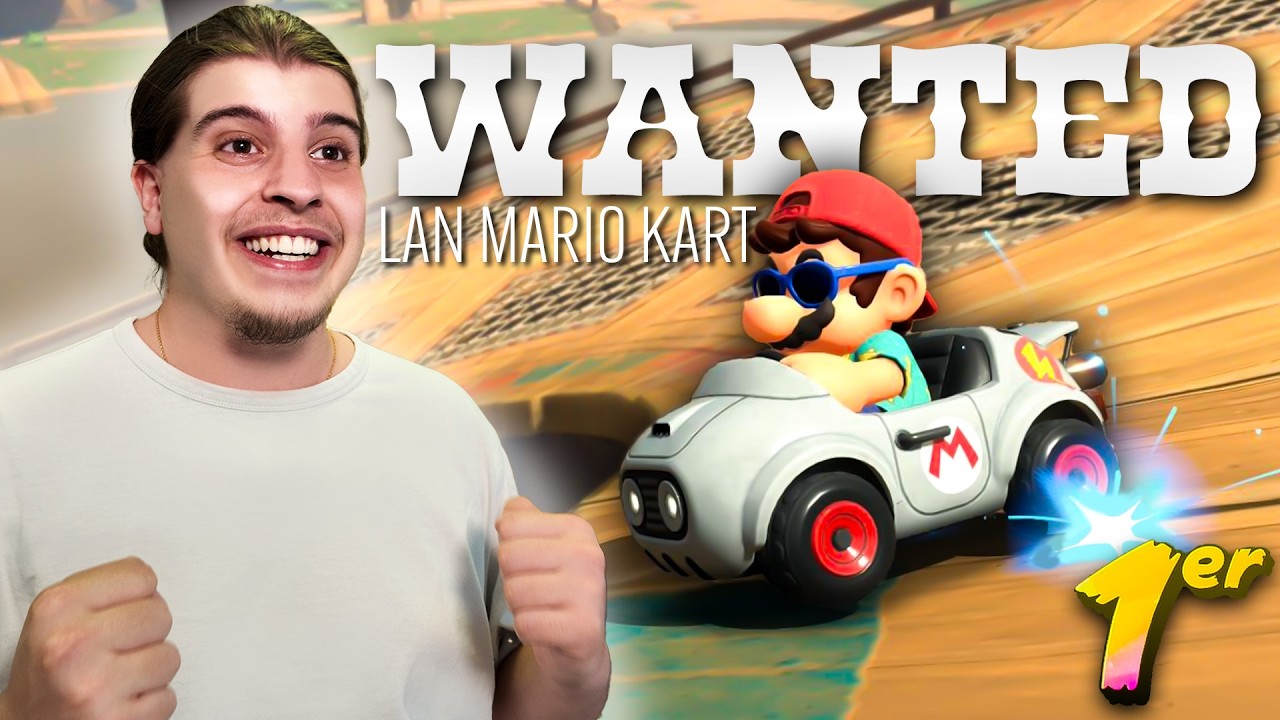 Je Remporte mon 1er Tournoi de Mario Kart World !? (Wanted Kart 0.5)