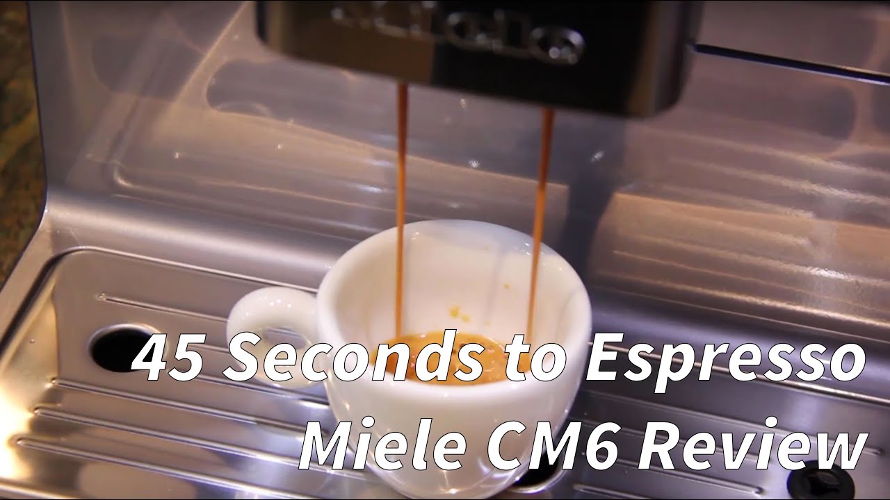 НОВАЯ кофемашина Miele CM 6310 &mdash; готовит порцию эспрессо за 45 секунд