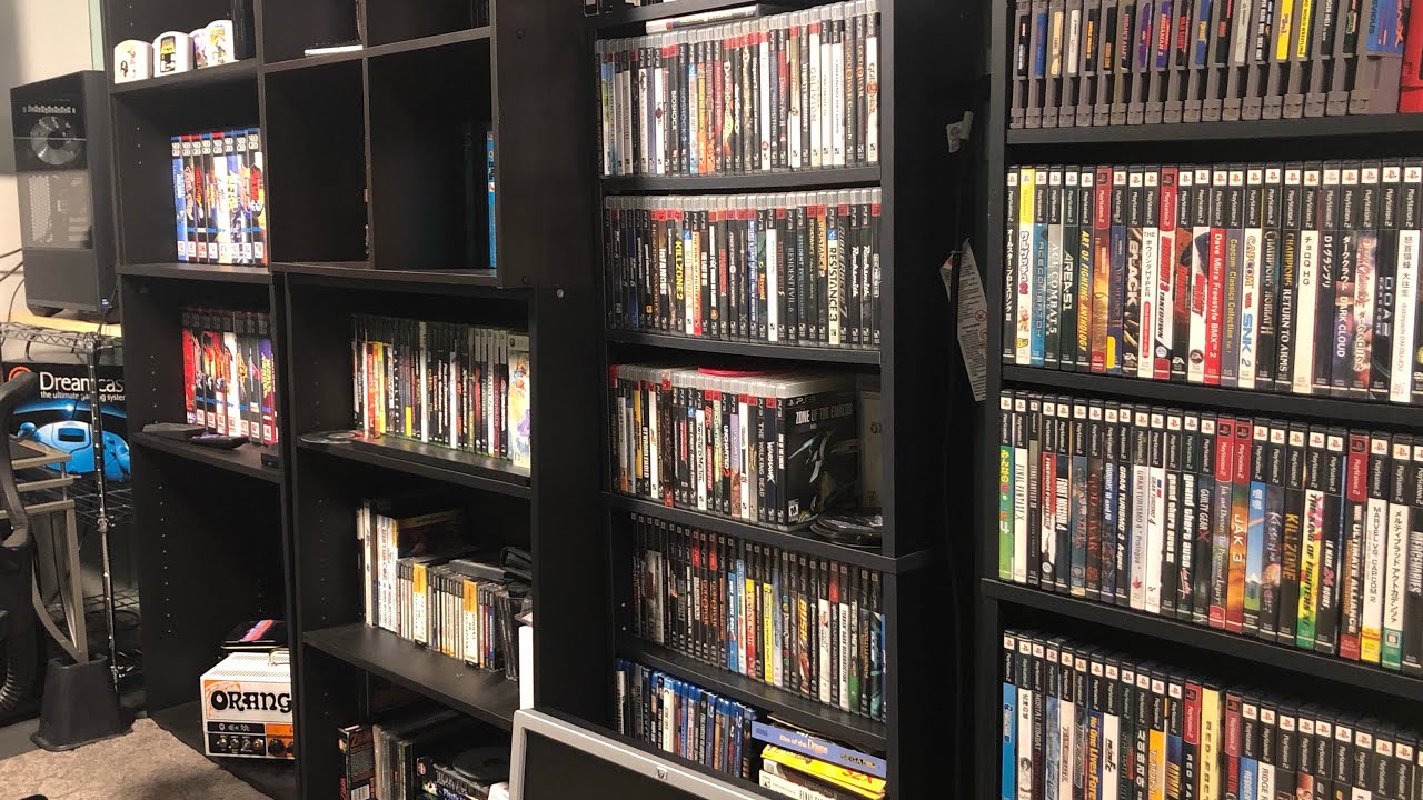 Game Room Tour 2022 - Tons Of Games And Consoles!
