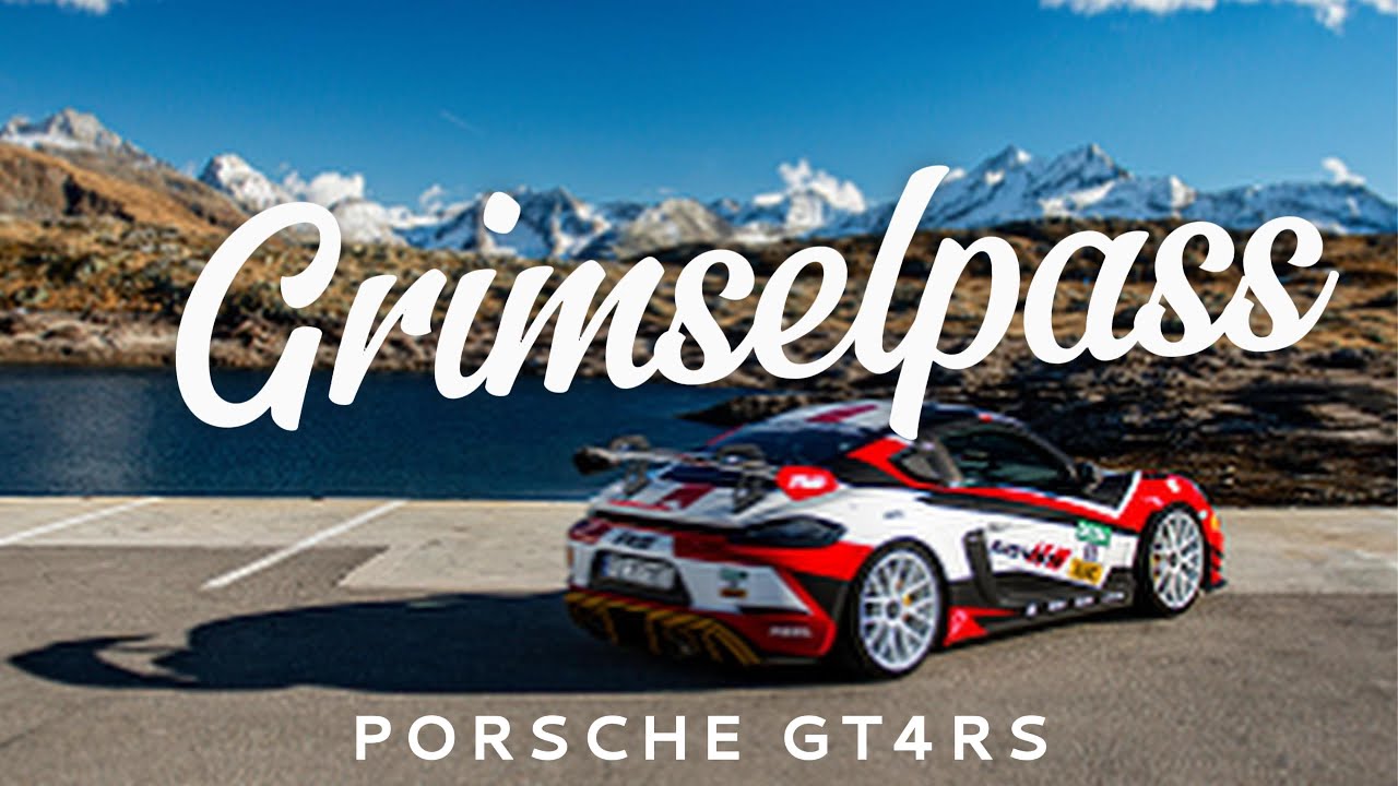 Grimselpass PORSCHE GT4RS | Full sound
