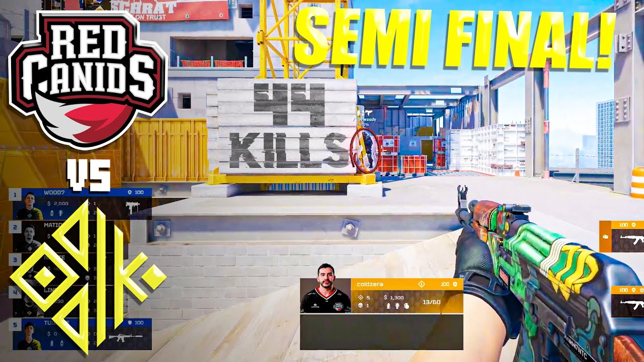 COLDZERA BRILHOU NA SEMI FINAL! Oddik vs Red Canids - MELHORES MOMENTOS | CBCS SEASON 4 - CS2