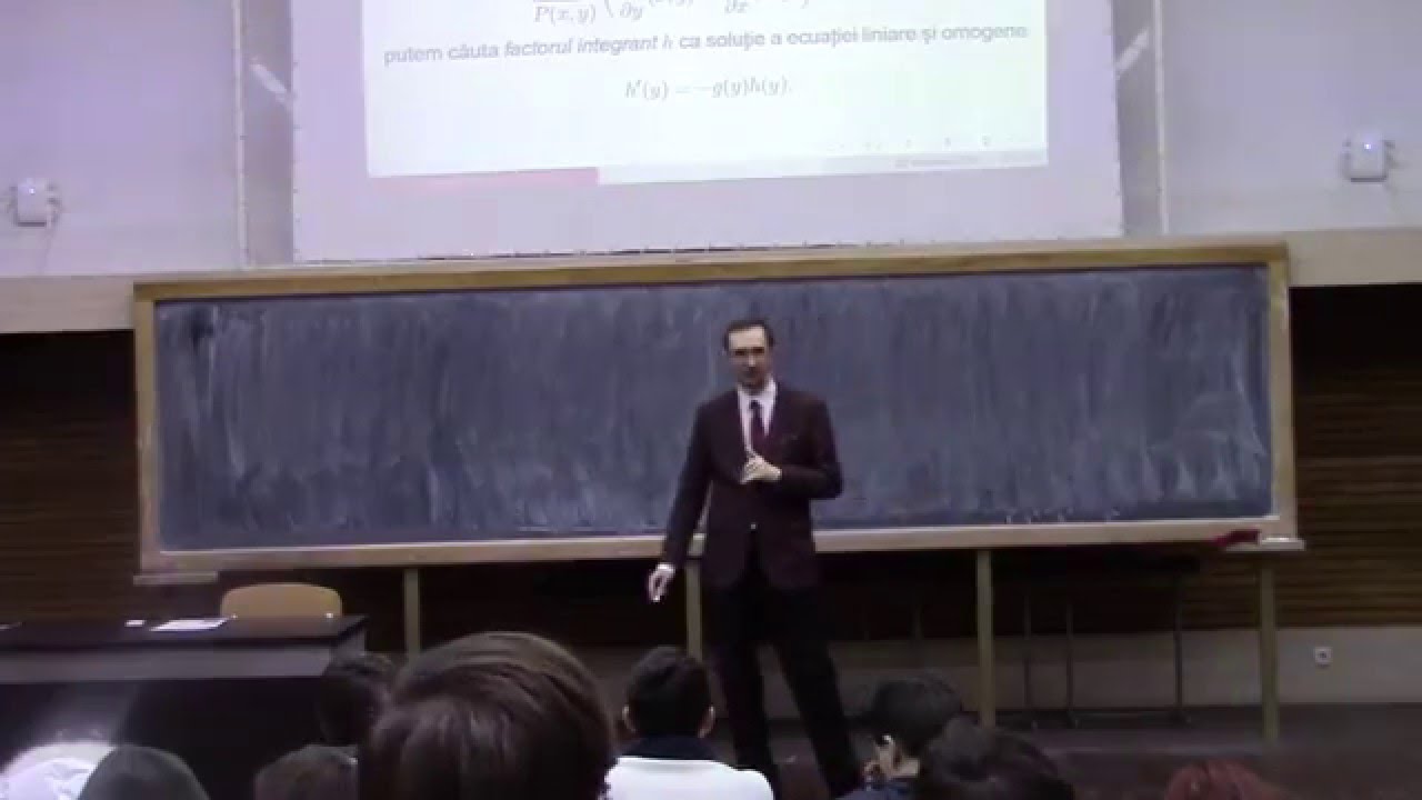 Metoda factorului integrant, Alexandru Negrescu, Universitatea Politehnica din București