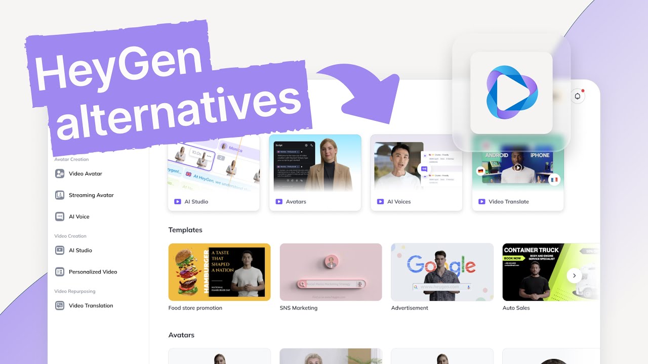 Top 3 Alternatives For HeyGen AI