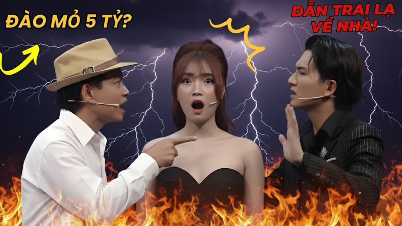 🔥 Nữ Streamer bị tố “ĐÀO MỎ” đòi nhà 5 TỶ 💰 đáp trả CỰC GẮT: Dẫn TRAI LẠ về sau 7 ngày chia tay 😱
