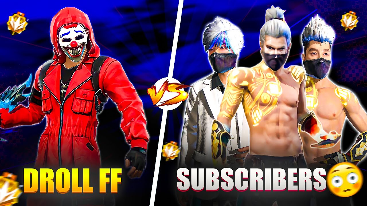 CUSTOM ROOM  GAMEPLAY🔥 SAB KO CHALLENGE | DROLL FF LIVE 🔴