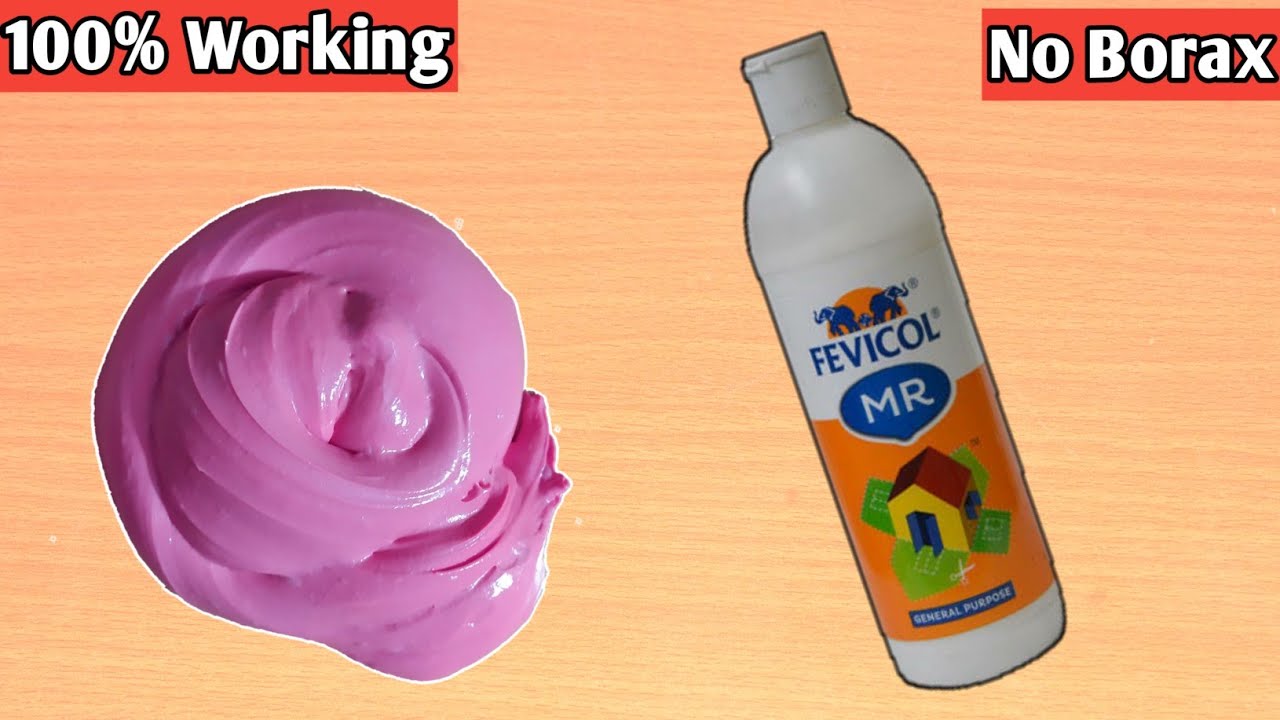 How To Make Slime With Fevicol l How To Make Slime With Fevicol Without Borax l DIY Slime