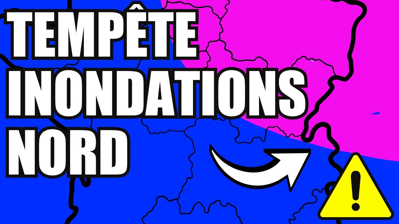 🌪️ URGENT Météo France 20-21 Jan | Tempête + Inondations Nord