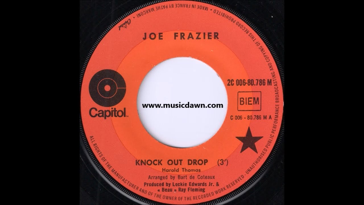 Joe Frazier - Knock Out Drop [Capitol] '1969 Boxing Funk 45
