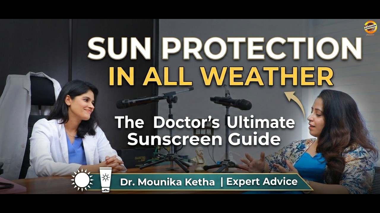 Sunscreen Simplified: Dr. Mounika Ketha Breaks Down the Essentials for Healthy Skin!