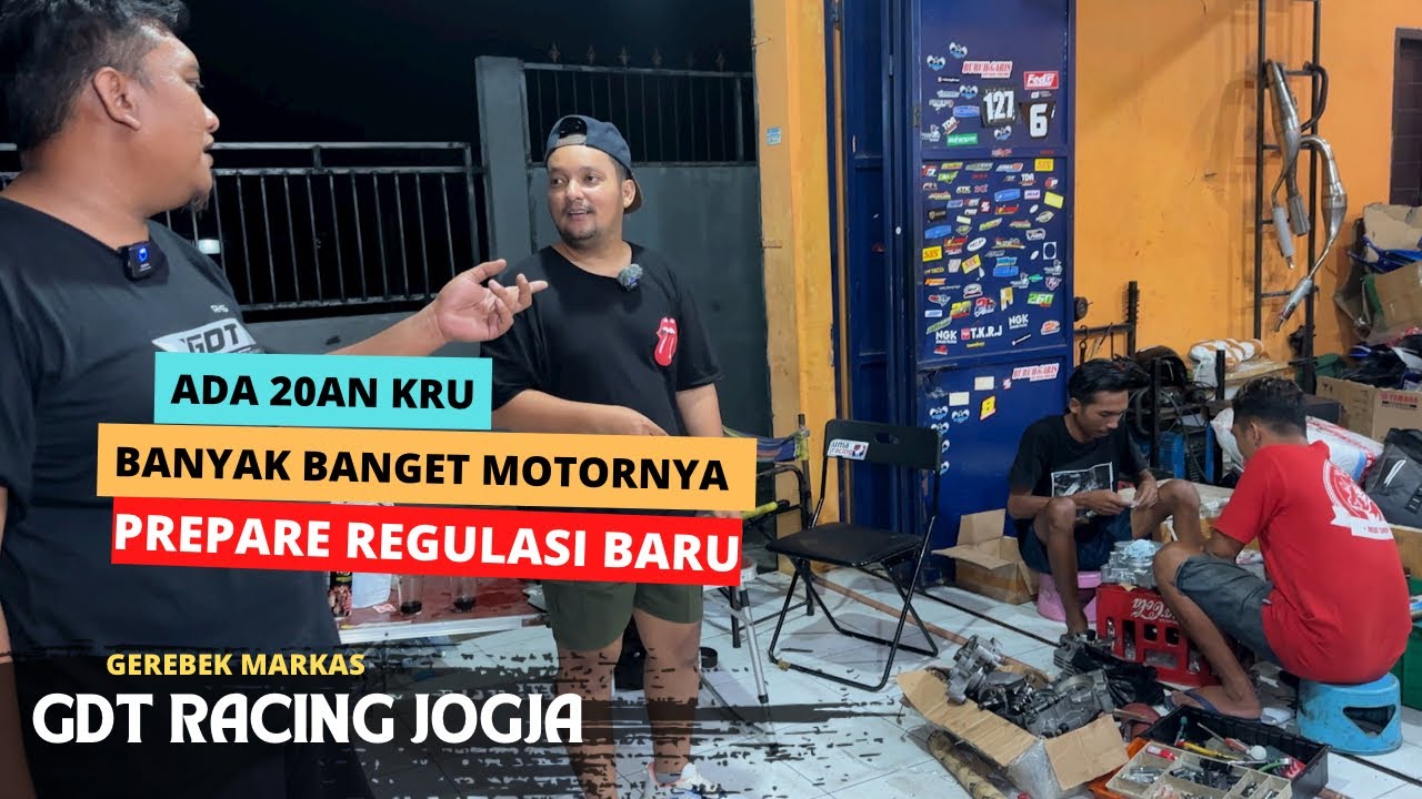 Intip Persiapan Musim 2024‼️ Gerebek Markas GDT Racing Jogja