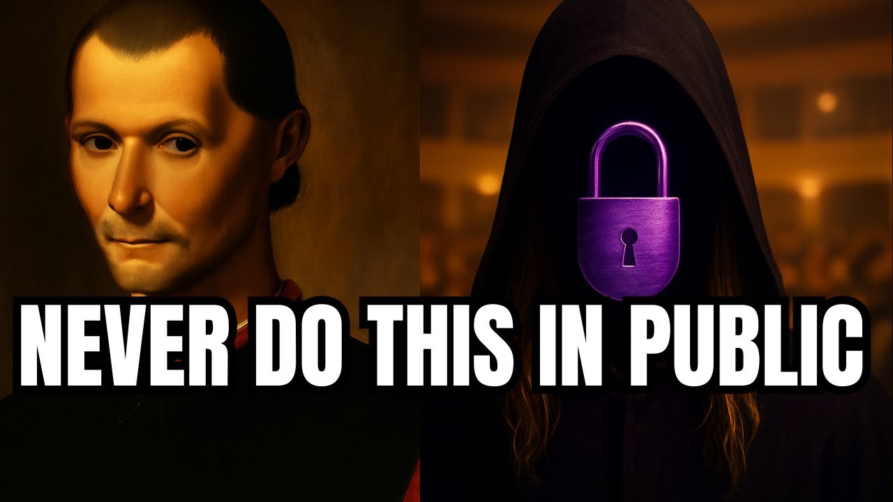 7 Things You Must NEVER Show in Public (Machiavelli’s Law)