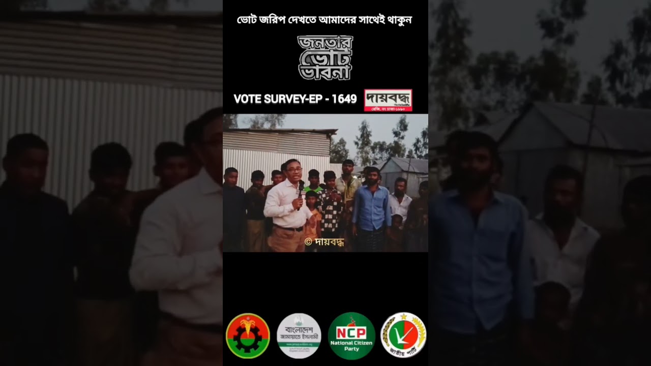 ভোট নিয়ে মানুষের ভাবনা #daibaddha #anwarbabu #দায়বদ্ধ #shorts #bangladesh_first #ytshorts #short