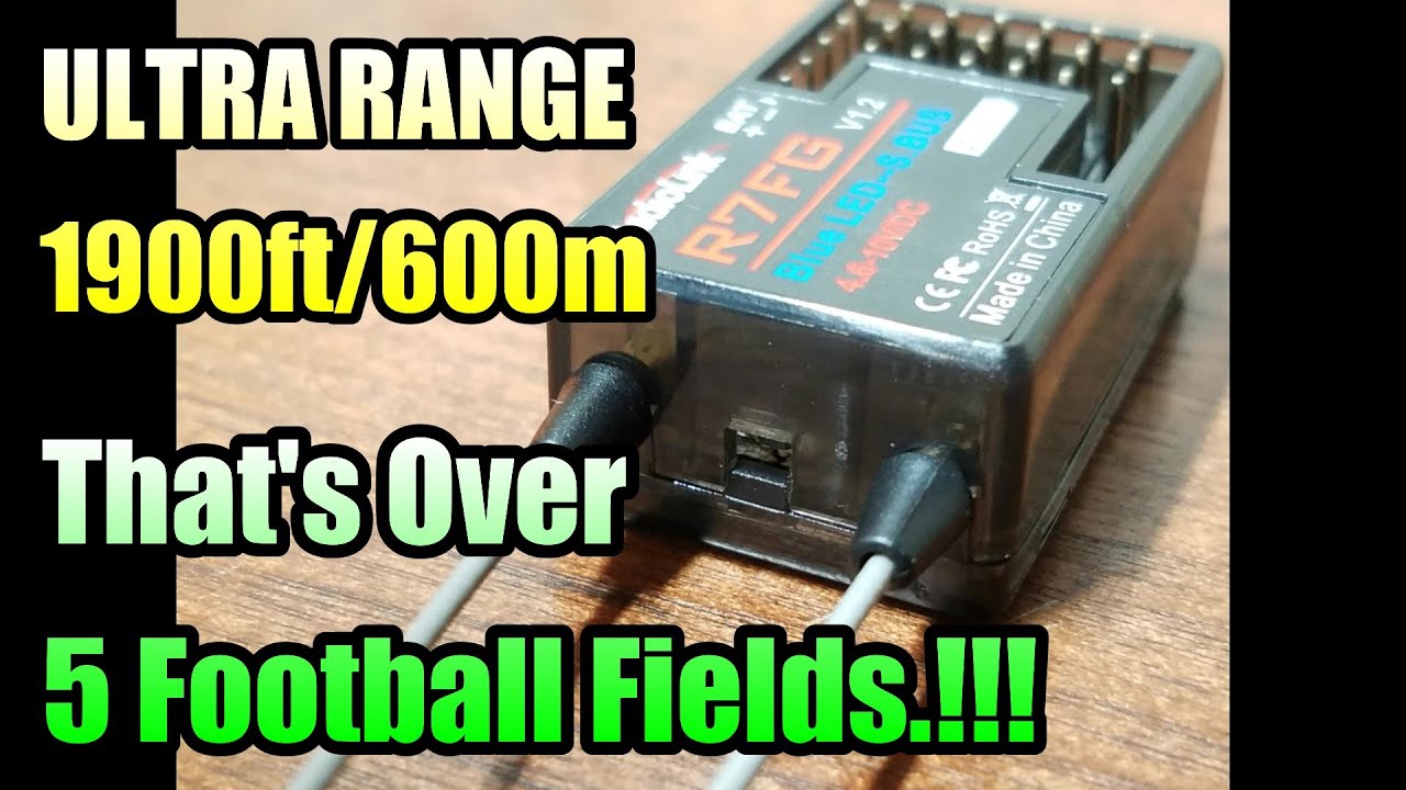 AMAZING ULTRA RANGE Dual Antenna Receiver R7FG by RadioLink.!!! Firmware How-To