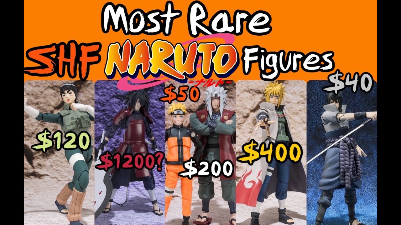 Most Rare & Expensive SH FIguarts Naruto Action Figures