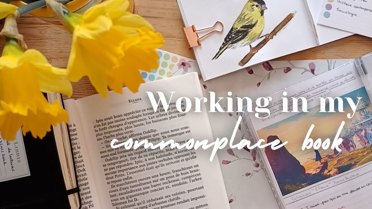 Finishing my first commonplace book & starting a new one from scratch
