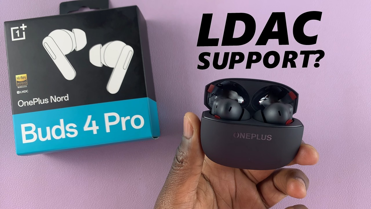 Есть ли в наушниках OnePlus Nord Buds 4 Pro поддержка LDAC?