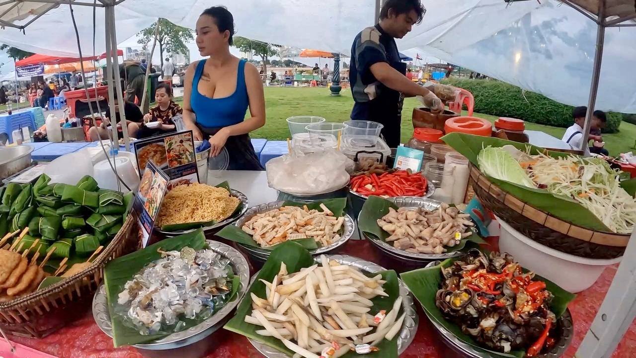 Unbelievable! Cambodian Street Food Tour! Phnom Penh City - Cambodia Food Market Collection 2026