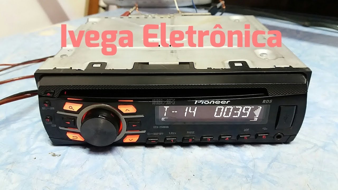 Recuperando saída de áudio Pioneer DEH-2380UB