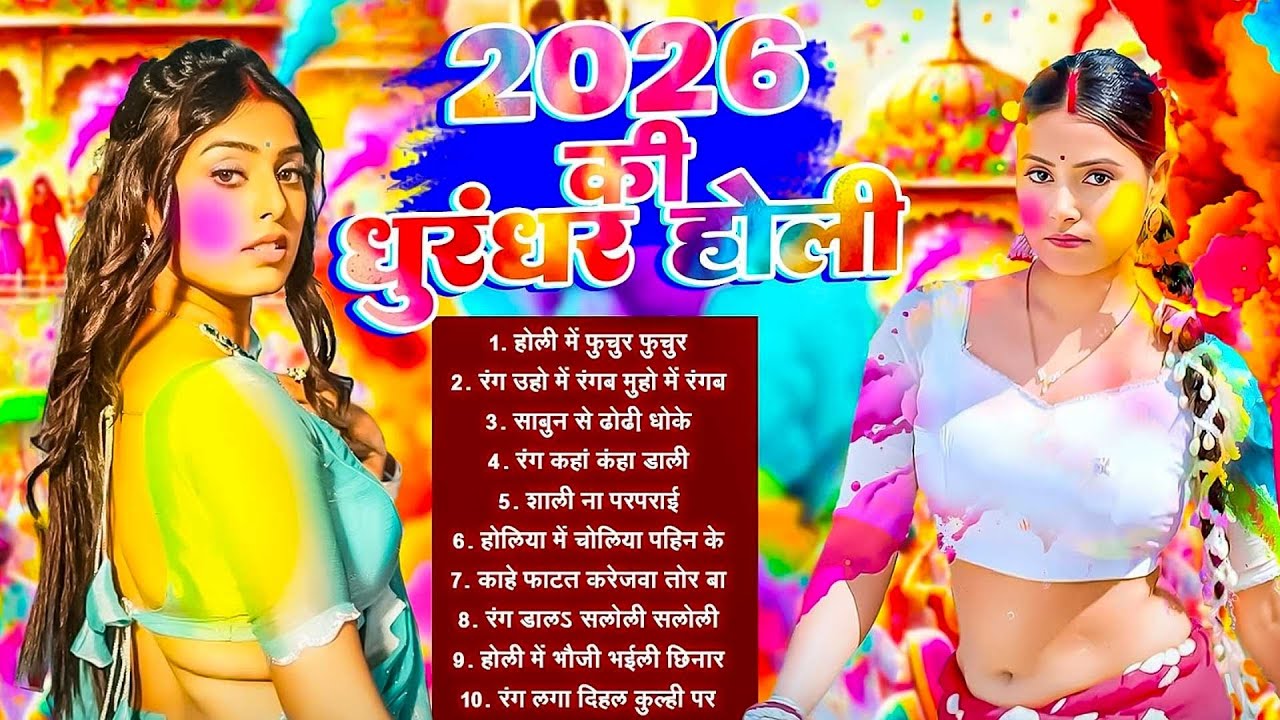 #Bhojpuri Top 10 Holi Song | 2026 की धुरंधर होली | Bhojpuri Nonstop Dj Holi Song | Holi Gana 2026 |