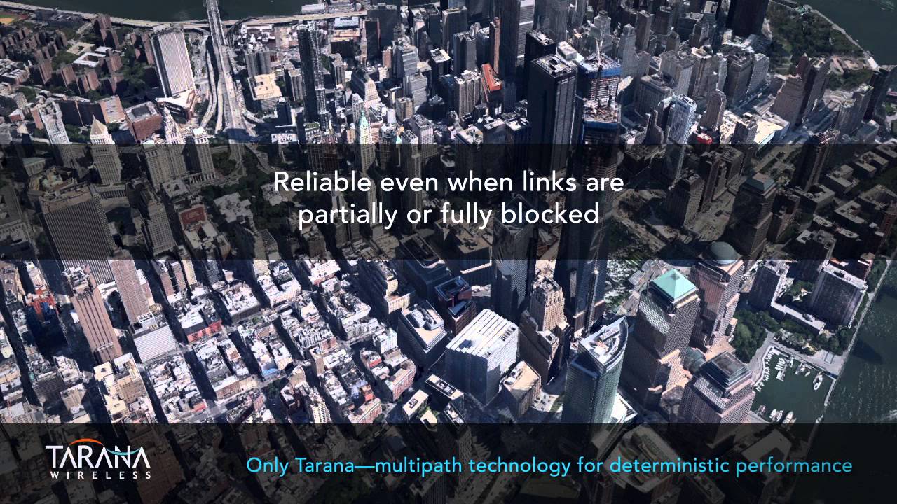 Tarana Wireless demonstrates True NLOS wireless transport in Manhattan