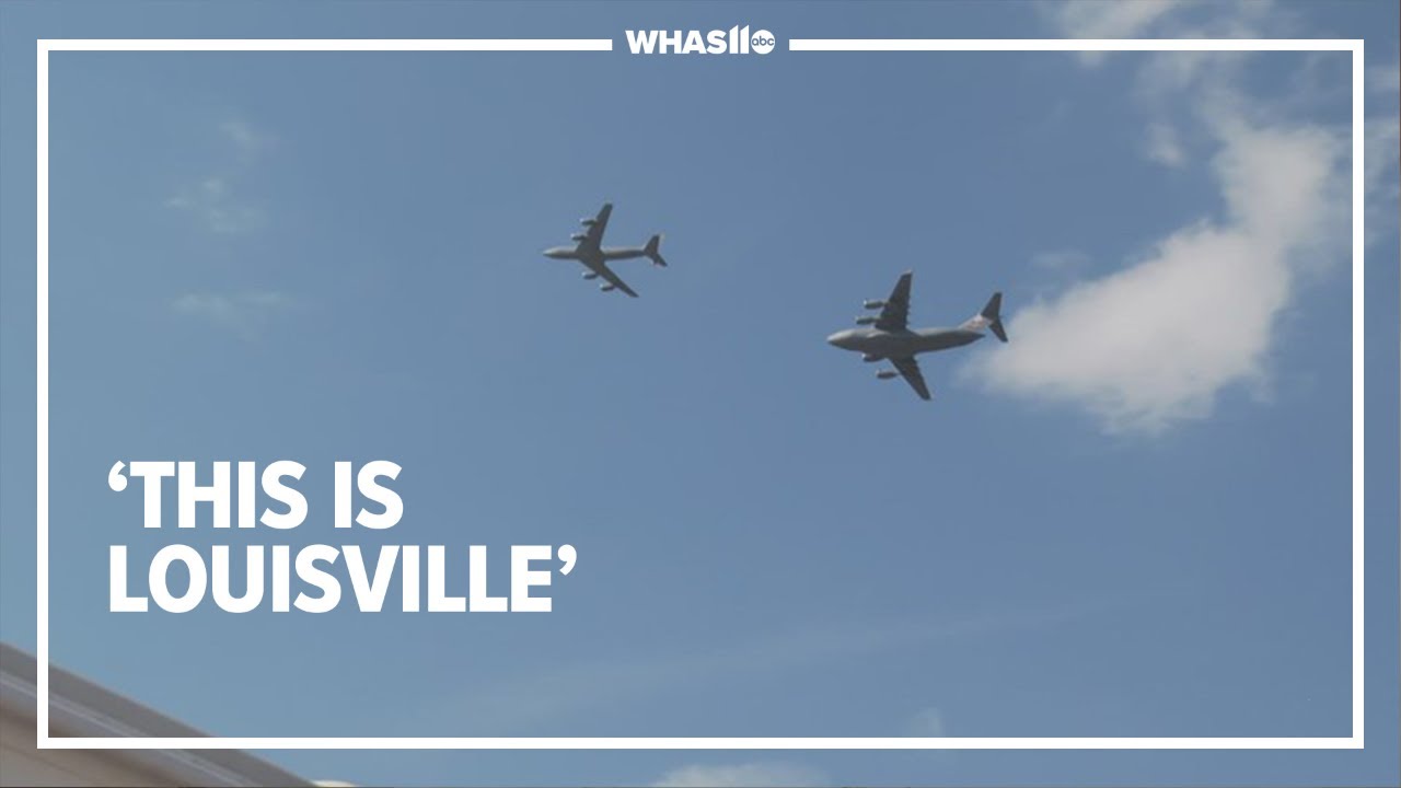 Thousands wait in anticipation for Thunder over Louisville as jets soar overhead