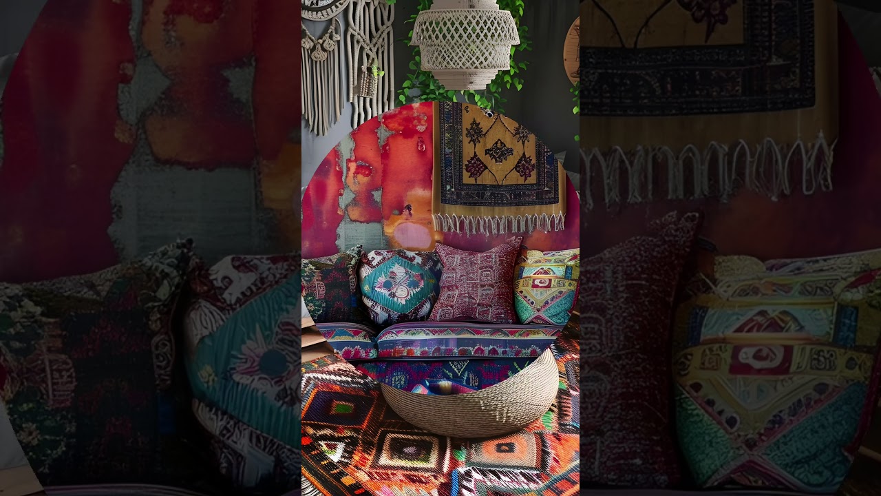 Boho decor vibes 🌿 Cozy, creative, and stylish home ideas.