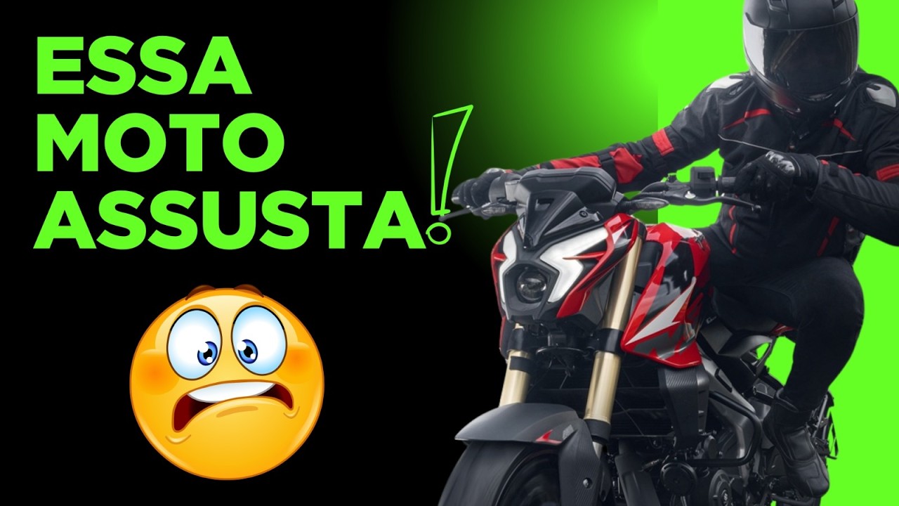 🚨 ELA JÁ ESTÁ AQUI! A moto MAIS BRUTA da Bajaj chegou ao Brasil e ninguém tá falando disso...