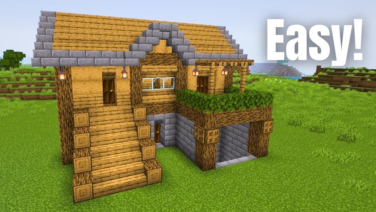 Easy Survival House in Minecraft 