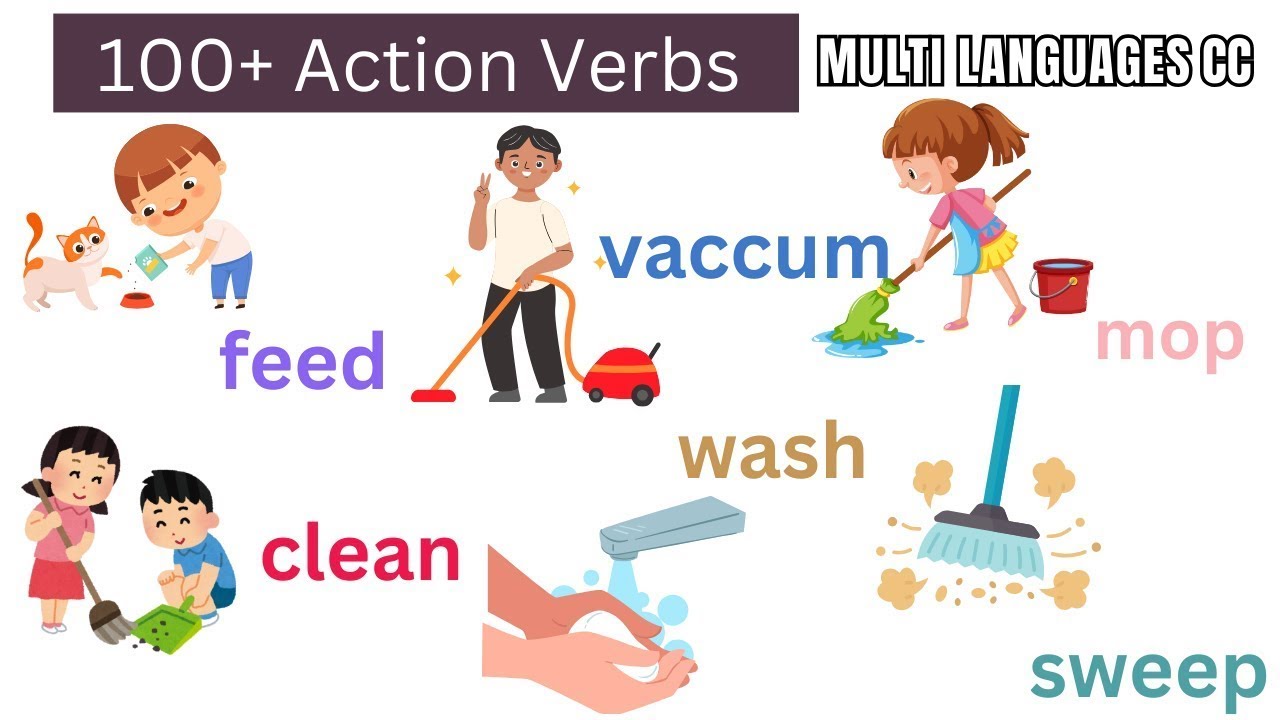 Learn 2000+ Super Common Verbs In English